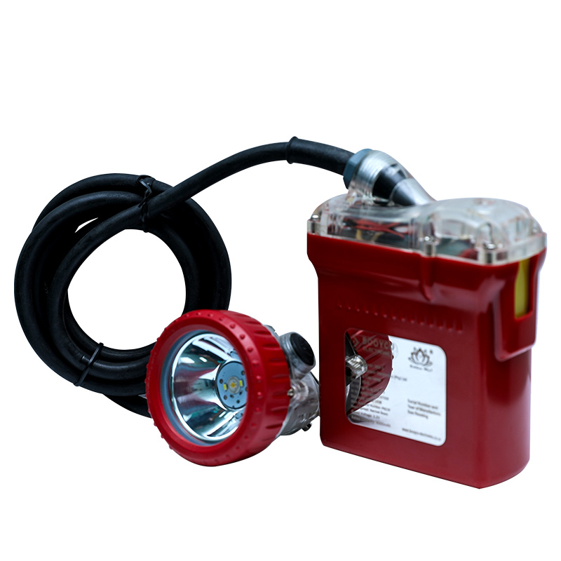 K5-D 마이닝 캡 램프 마룬 컬러